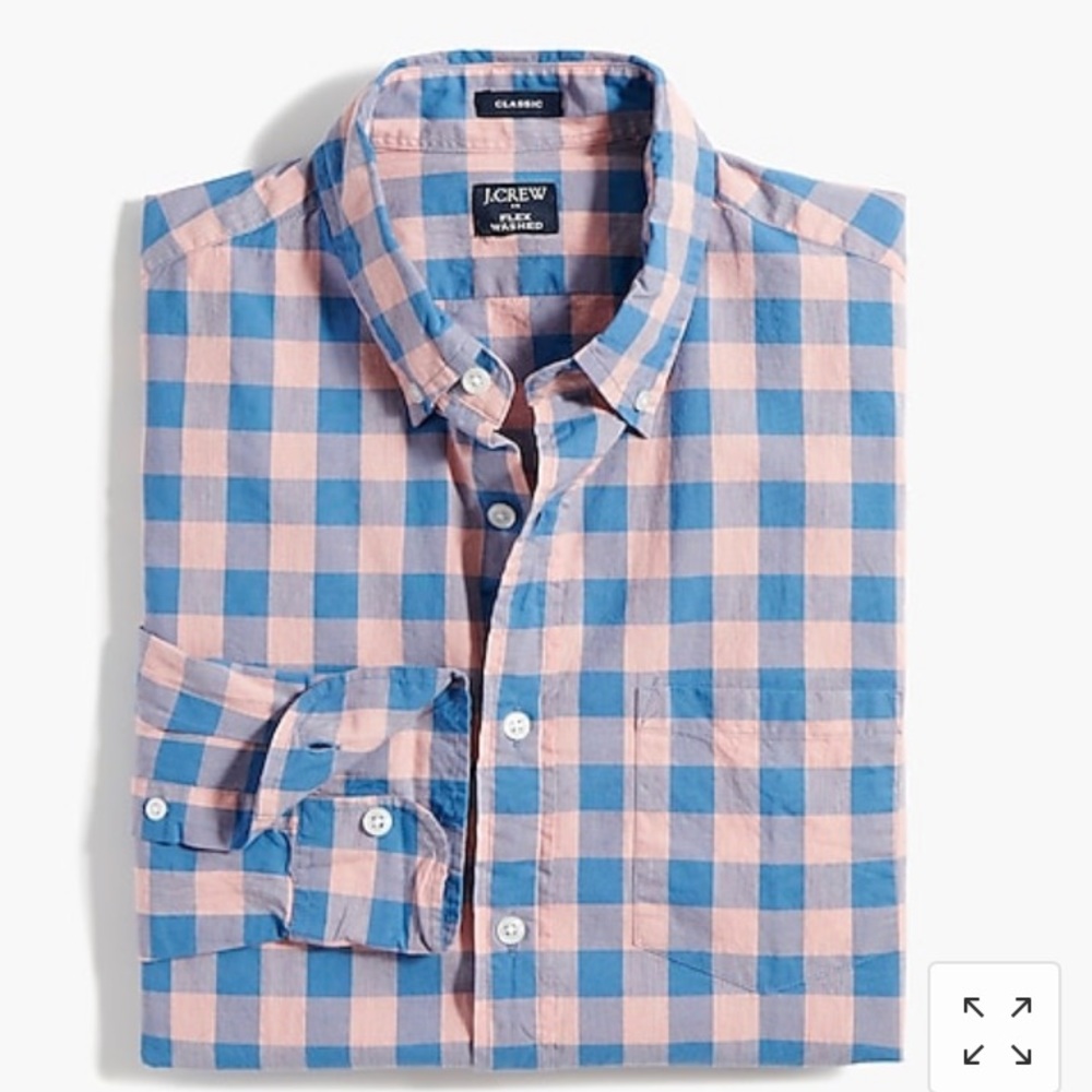 NWT J Crew Factory regular fit long sleeve shirt
